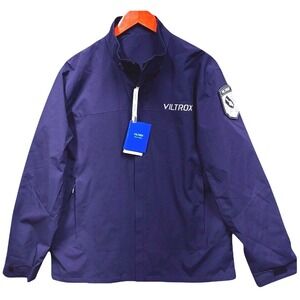 Viltrox Vision To Xplore Outdoor Windbreaker Jacket Navy Blue Mens XL New